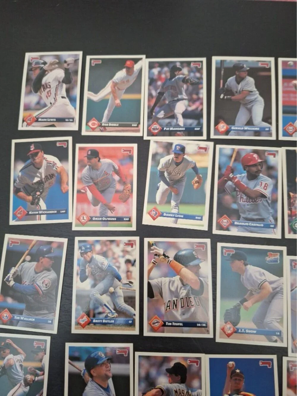 26 Assorted Donruss Baseball Cards Mixed Years & Players Vintage Lot